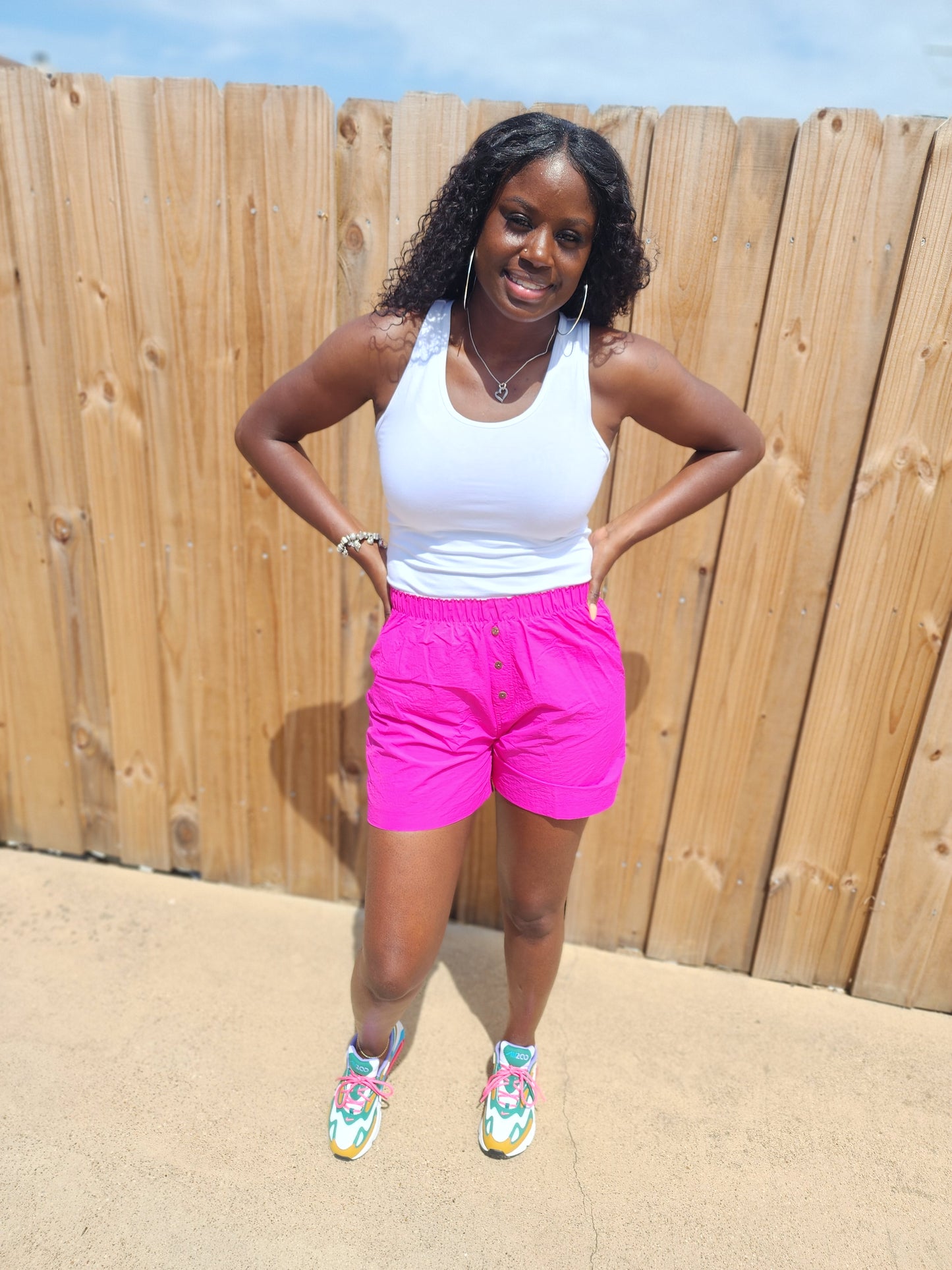 Women Windbreaker Boxer Shorts