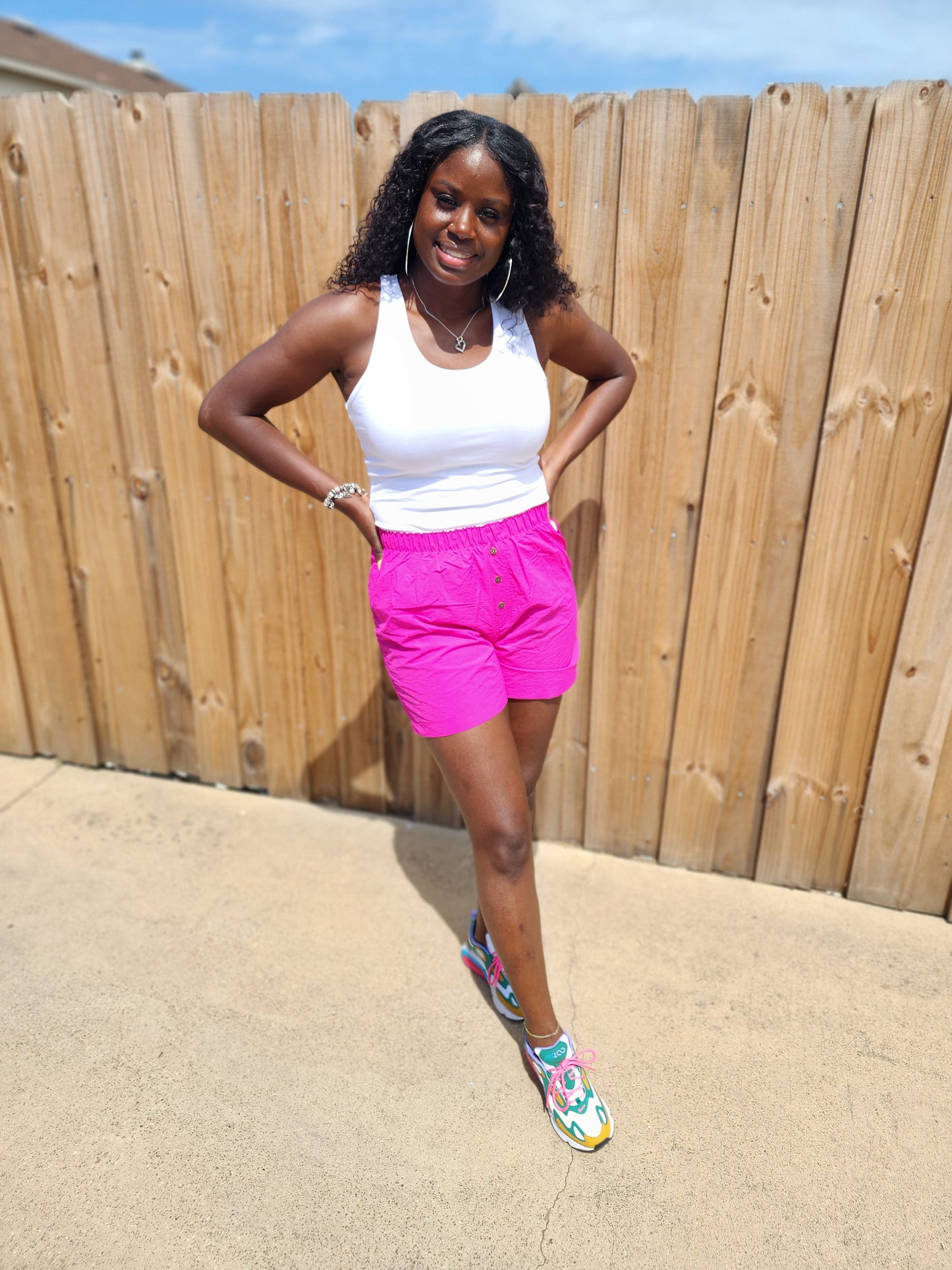 Women Windbreaker Boxer Shorts
