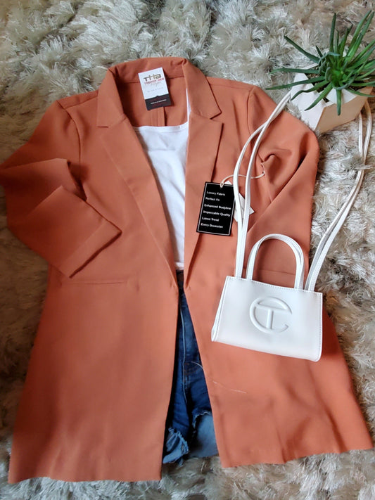 The Chic Blazer (Terracotta)